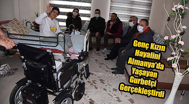 Genç Kızın Hayalini Almanya'da Yaşayan Gurbetçi Gerçekleştirdi