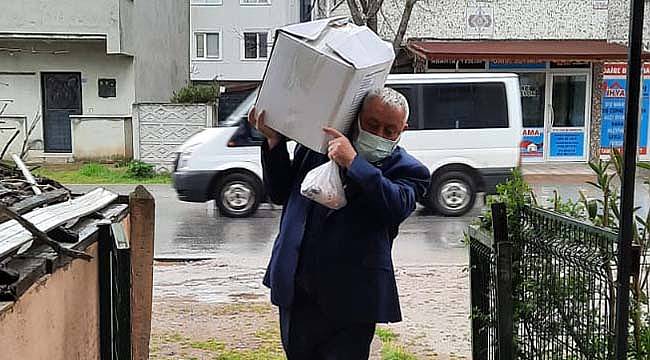 Karasu'da Hayırseverlerin Desteğiyle 2 Bin Aileye Yardım Dağıtıldı