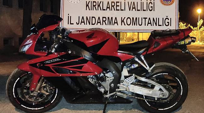 210 Bin Liralık Motosikleti Plakalarını Değiştirip Türkiye'ye Giriş Yaptı