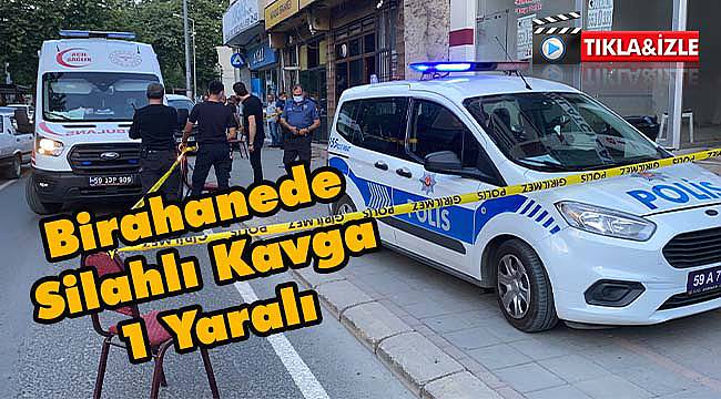 Birahanede Silahlı Kavga, 1 Yaralı