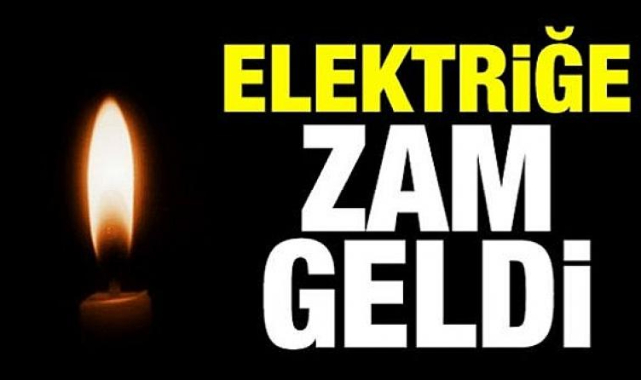 Elektriğe Yüzde 15 Zam Yapıldı