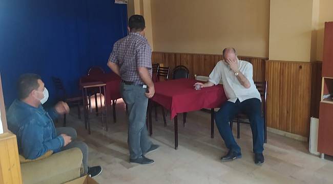 Kısıtlamada Açık İş Yerlerindeki Kişiye Ceza Kesildi
