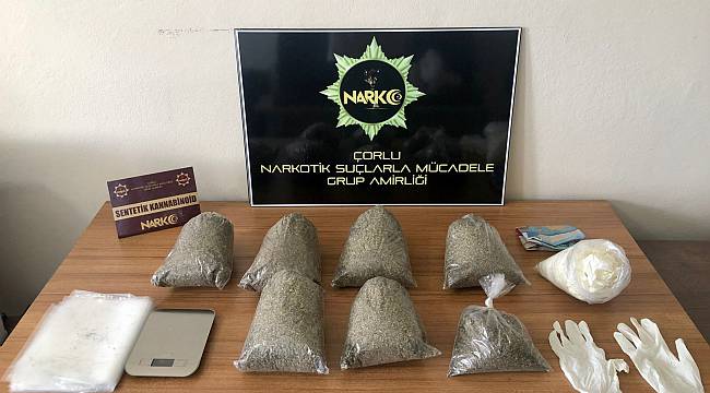 Ormanlık Alanda 2 Kilo Uyuşturucu Ele Geçirildi