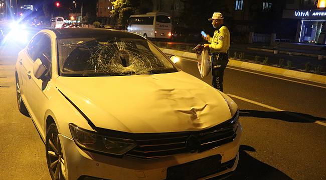 Otomobilin Çarptığı Yaya Hayatını Kaybetti
