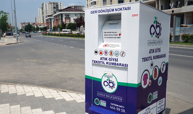 'Tekstil Atık Kumbaraları' Kentin Dört Bir Yanında