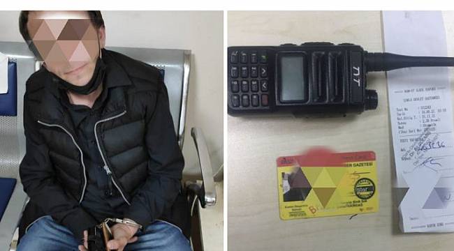 Telsizle Polis Anonsuna Girdi, Polisleri Şentop'un İsmiyle Tehdit Etti!
