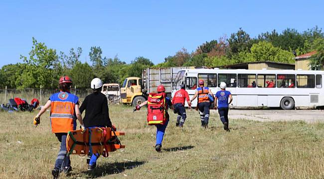 UMKE Gönüllülerinin Katılımıyla "Temel Eğitim Tatbikatı" Gerçekleştirildi