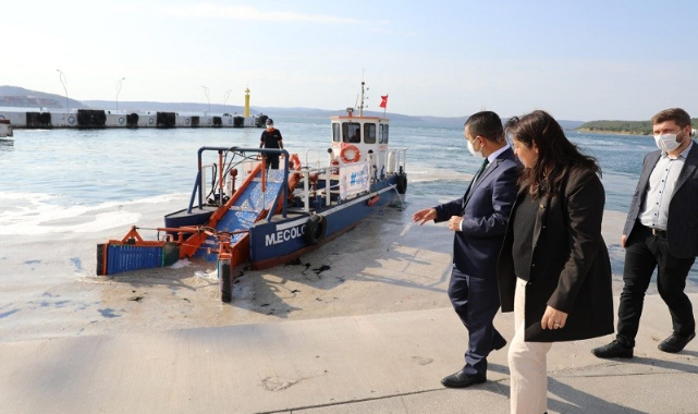 Çanakkale Boğazı'nda Müsilaj Temizliği