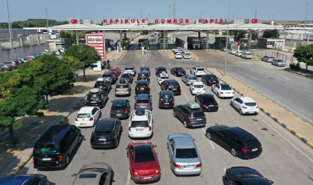 Gurbetçilerin Hüzünlü Dönüş Yolculuğu Başladı