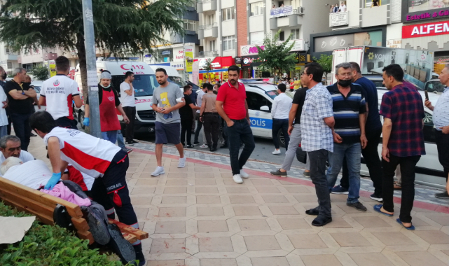 Maskesiz hapşırdığı için bir kişiyi bıçaklayan seyyar satıcı yakalandı