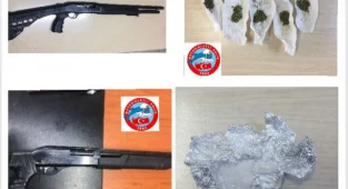 Motosikletli Polis Timleri Silah ve Uyuşturucu Ele Geçirdi