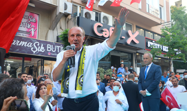 Muharrem İnce Seçmenlere Seslendi, "Senin Yerin Burası"