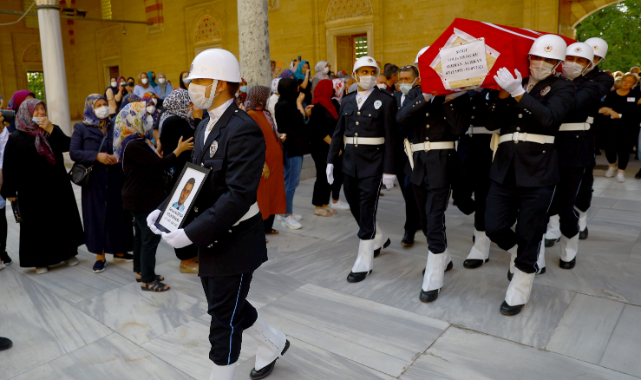 Şehit Polis Memurunun Cenazesi Edirne'de Toprağa Verildi
