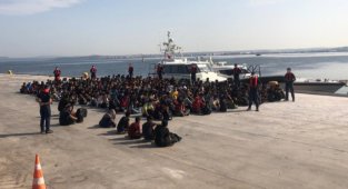 Çanakkale'de 204 Düzensiz Göçmen Yakalandı