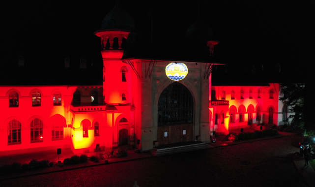 Edirne Tarihi Tren Garında Işık ve Ses Gösterisi Sunuldu
