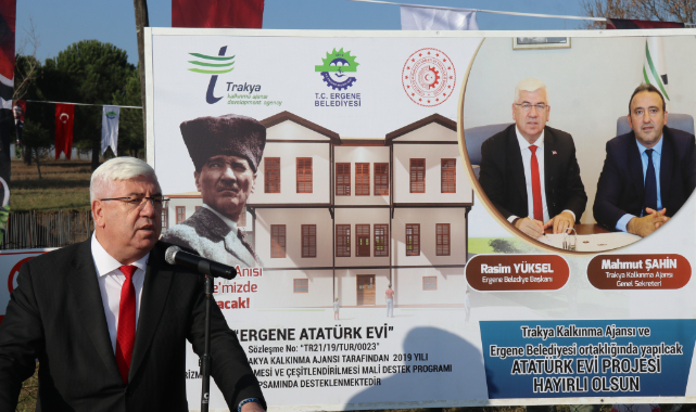 Ergene Atatürk Evi Kaldığı Yerden Devam Edecek