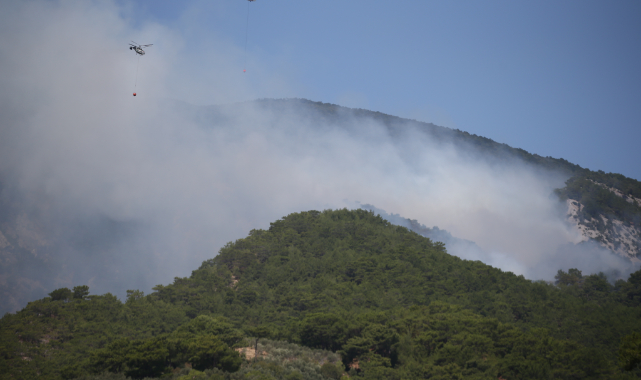 Kazdağları'nda Orman Yangını Çıktı