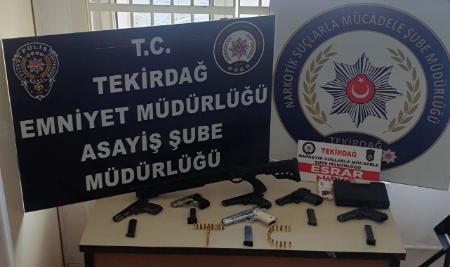 Tekirdağ'da Çeşitli Suçlardan Aranan 14 Kişi Yakalandı