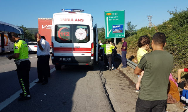 Anadolu Otoyolu'nda Zincirleme Trafik Kazası, 10 Yaralı