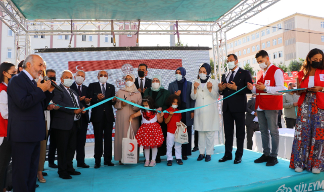 Binali Yıldırım'ın Eşi Semiha Yıldırım Tekirdağ'da Anaokulu Açılışı Yaptı