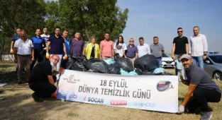Çevre Temizliğinde 555 Kilogram Atık Toplandı