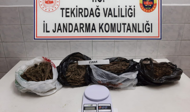 Çorlu'da Operasyon Yapılan Evde 2 Kilo 800 Gram Uyuşturucu Çıktı