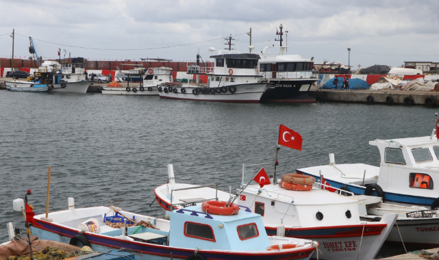Tekirdağ'da Balık Avına Poyraz Engeli