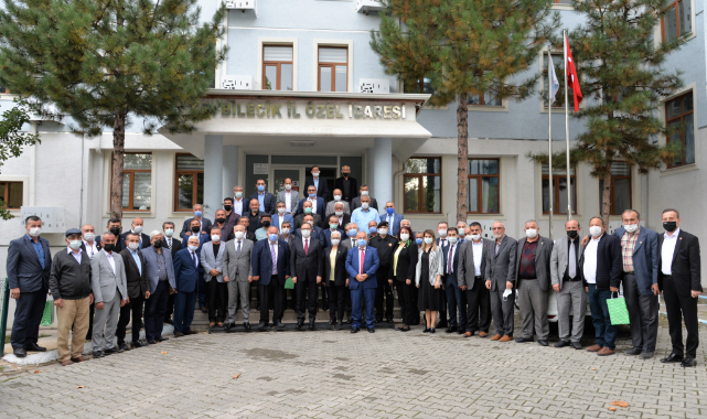 Bilecik Valisi Kızılkaya, Muhtarlarla Toplantı Yaptı