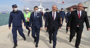 Edirne'de Enez Deniz Gümrük Kapısı Liman İnşaatı Sürüyor
