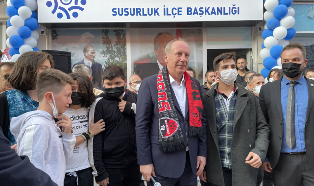 Muharrem İnce, Balıkesir'de İlçe Teşkilat Binalarını Açtı