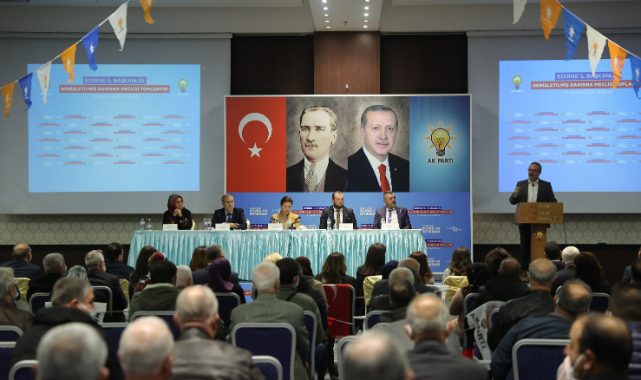 AK Parti Edirne Genişletilmiş İl Danışma Meclisi Toplantısı