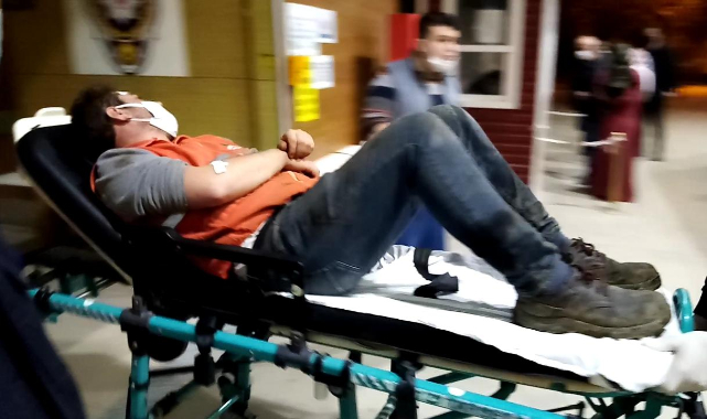İnegöl'de Devrilen Traktörün Altında Kalan Sürücü Yaralandı
