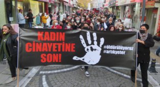 Kırklareli'nde Yaşanan Kadın Cinayeti Protesto Edildi