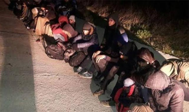 Tekirdağ ve Kırklareli'nde 25 Kaçak Göçmen Yakalandı