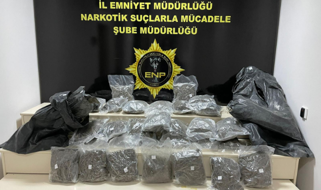14 Kilo Uyuşturucu Bulunmuştu! Polis 4 Kişiyi Yakaladı