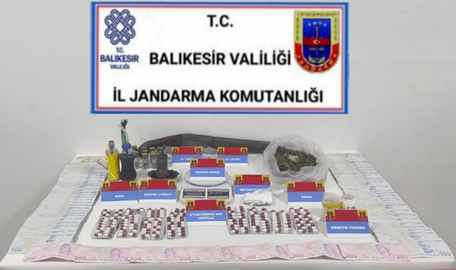 Balıkesir’de Uyuşturucu Operasyonları