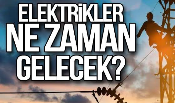 Çorlu Karanlığa Büründü! Elektrikler Ne Zaman Gelecek İşte Cevabı