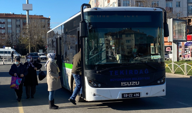 Çorlu, Süleymanpaşa ve Saray'da Toplu Taşımaya Zam!
