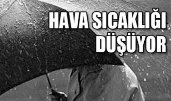 Meteoroloji Açıkladı! Sıcaklık 8 Derece Düşecek
