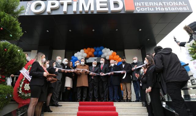 Özel Optimed International Çorlu Hastanesi Görkemli Açılışla Hizmete Başladı