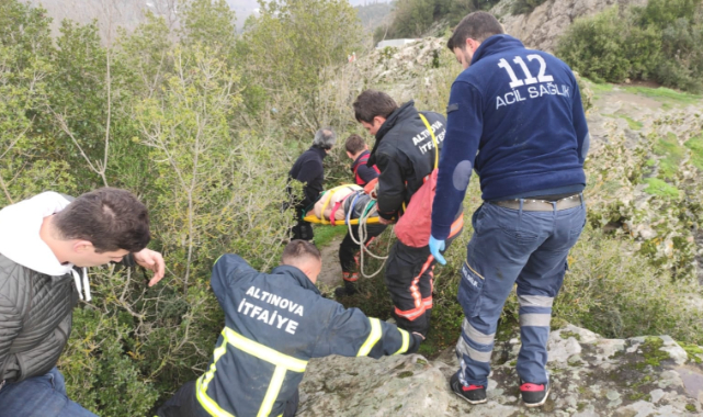 Yalova'da Uçurumdan Düşen Kişi Hayatını Kaybetti