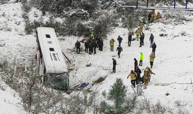 Çerkezköy'den Kalkan Otobüs Şarampole Yuvarlandı, 3 Ölü 18 Yaralı