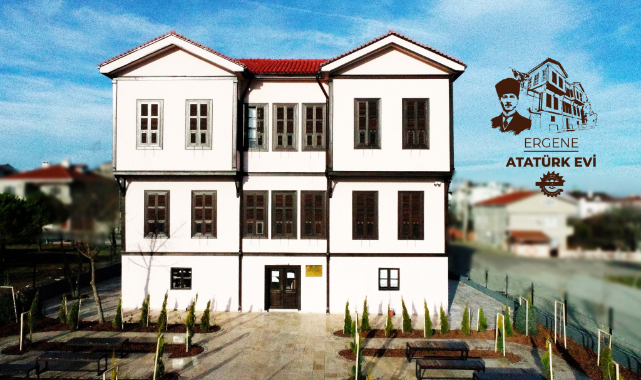Ergene Atatürk Evi 10 Ocak Pazartesi Günü Açılıyor  