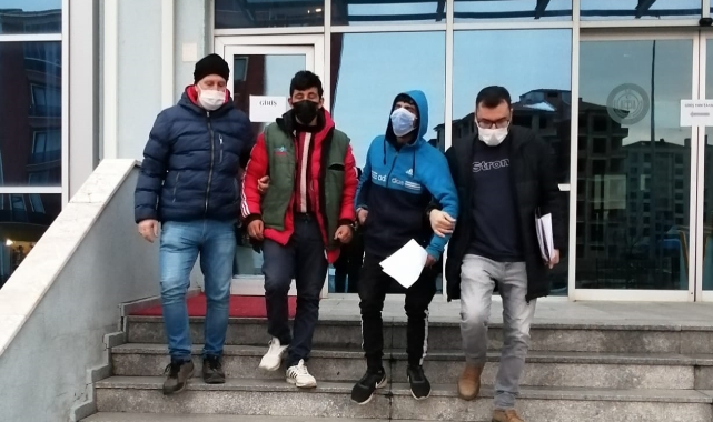 Hapis Cezası Bulunan Hırsızlık Zanlısı Adliyeye Gelince Tutuklandı