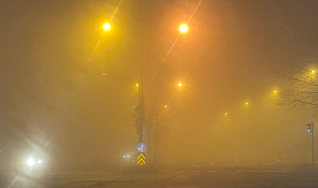 Sürücüler Dikkat! Yoğun Sis Var