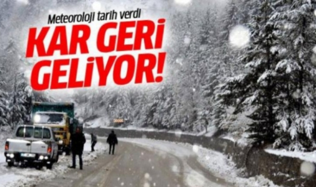 Tekirdağ'a Perşembe Günü Kar Geliyor