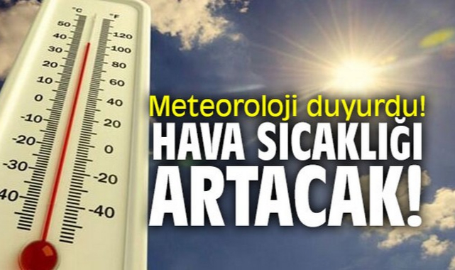 Yarından İtibaren Hava Sıcaklığı Artacak