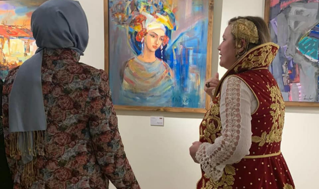 "Balkan Gelinleri" Resim Sergisi Açıldı