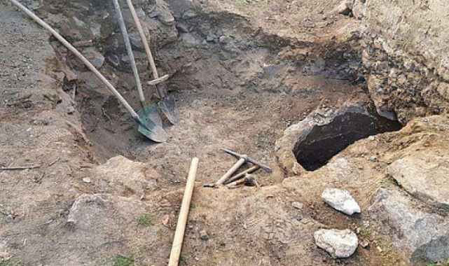 Kaçak Kazı Yapan 3 Kişi Yakalandı