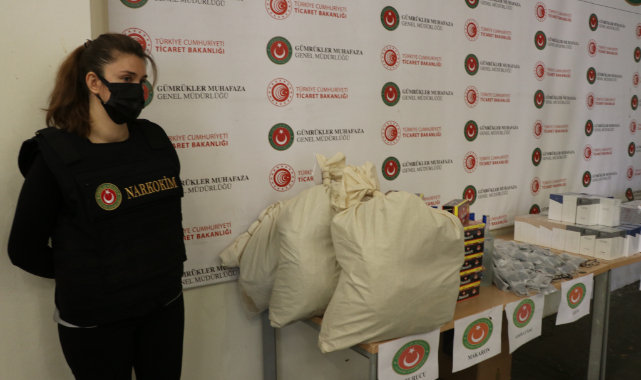 Kapıkule'de Bir Ayda 73 Kilo Uyuşturucu Ele Geçirildi